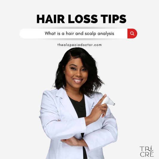A scalp analysis by a trained trichologist is the best way find out why you are losing your hair. Learn the cause and what treatment optinons are available.
