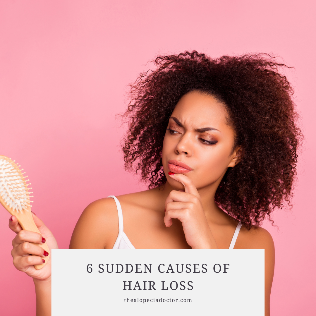 6 Causes of Hair Loss | Why am I losing my hair?